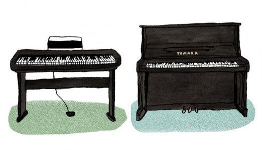 پیانو آکوستیک یا پیانو دیجیتال؟ کدوم بهتره!